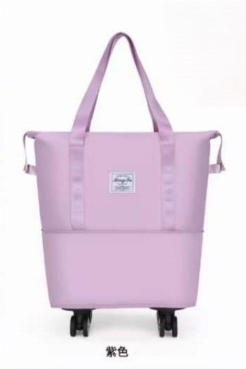 Nowy przyjście Outdoor Customized Logo Duża pojemność wodoodporna Fashion Weekender Duffel Bag z 4 kółkami
