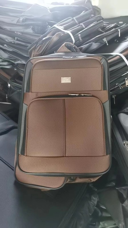 Zipper lekkie tkaniny 20 24 28 Inch Spinner jednokołowe walizki wózek podróżny bagaże zestawy