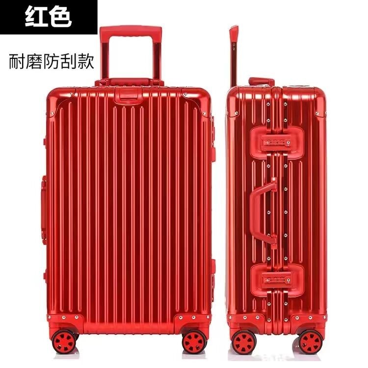 Aluminiowy wózek podróżny z cichymi kółkami trwała twarda powłoka