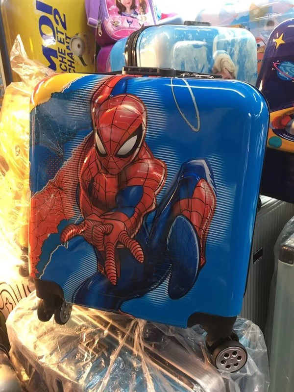 Dziecięcy walizka na kółkach 18 cali Dzieci PC ABS Travel Case Hard Shell Cartoon Pattern Bagaż walizka dzieci
