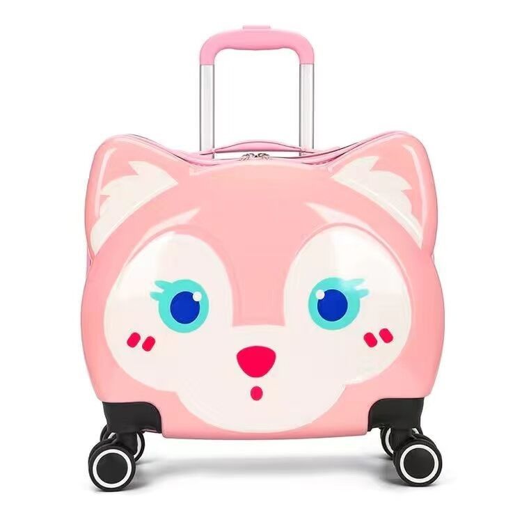 Dzieci Pull Box 3D Cartoon Walizka Nowa Moda Cute School Bag Logo Prezent