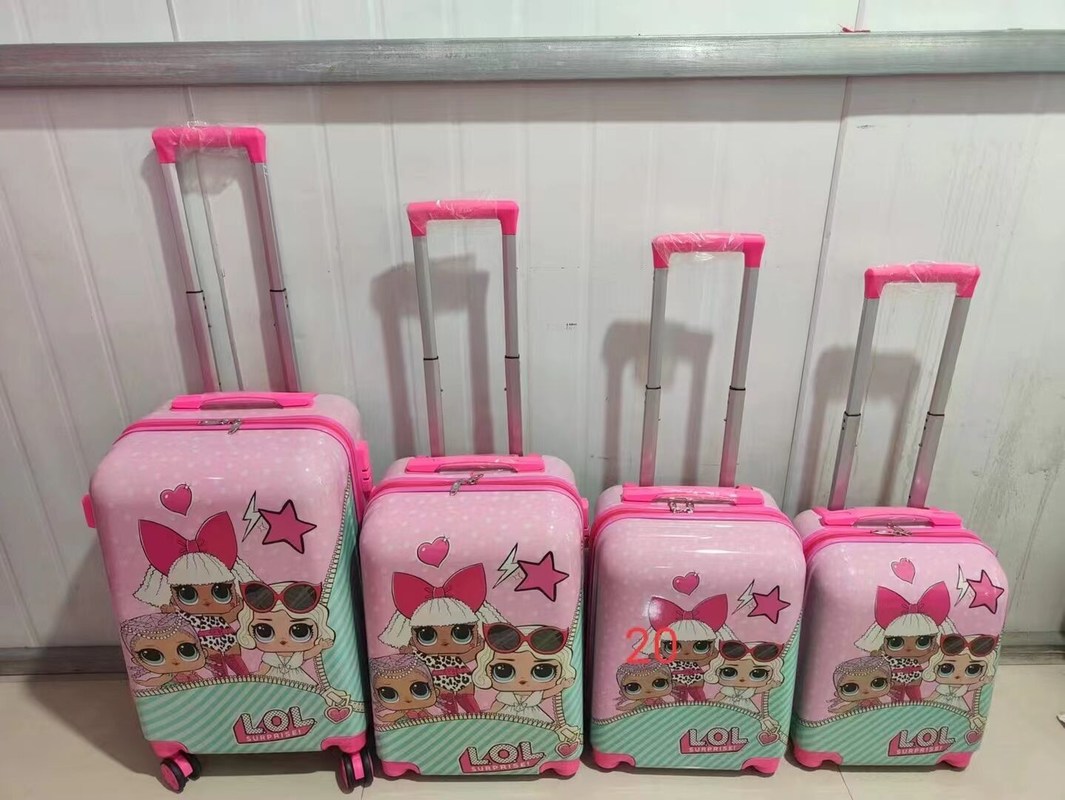 16/18/20/22 cali wodoodporne dzieci drukowanie bagażu podróżnego PC dzieciaki worek wózek z kółkami do szkoły