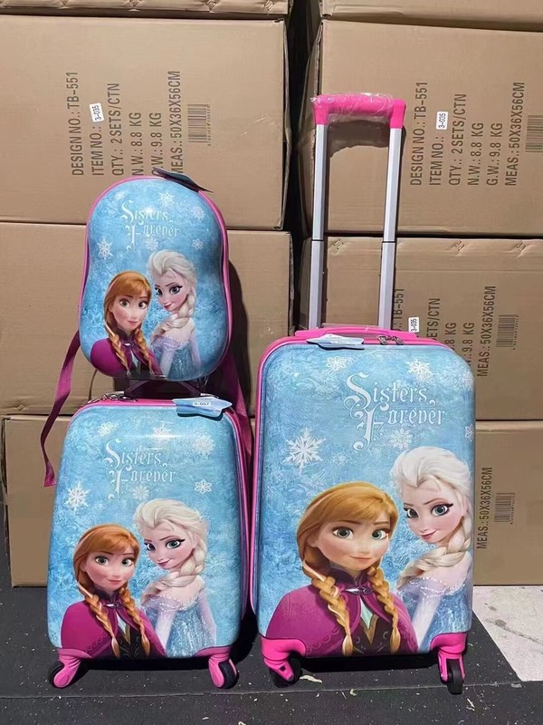 Modne kreskówki PC Drukowane dzieci Jeździć na twardej skorupie Walizka podróżowa Pojazd bagaż