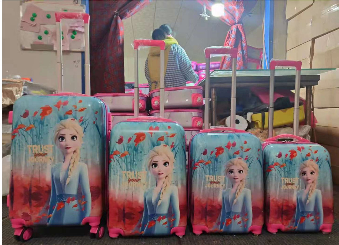 Przejrzystość Przejrzystość Niestandardowy Design Zwierzęce Design ABS PC Walizki podróżne Dzieci Walizki bagaż