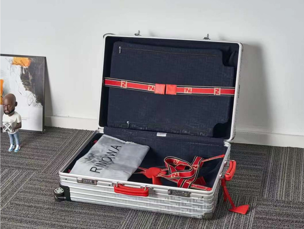 Chińskie rynki internetowe Wszystkie aluminium stopu oryginalnego odporny na zużycie podróżny wózek skrzynia marka bagaż podróżny zestawy luksusowe