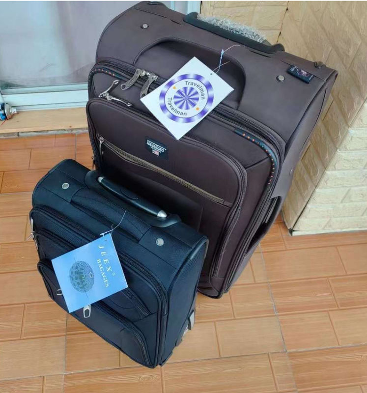 Miękkie Tkaniny Torby podróżne wózek Bagaż na zamówienie