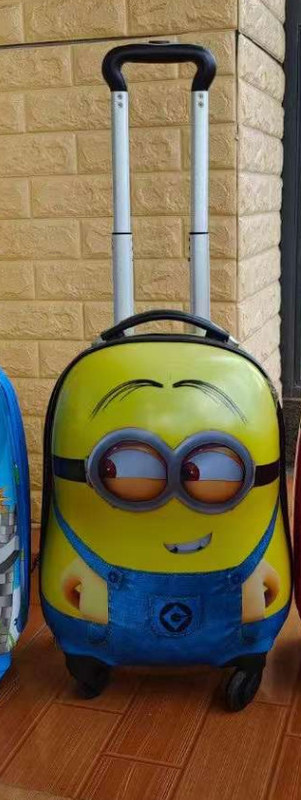 Modne Cute Eggshell dziecięcy wózek Pudełka kreskówka zwierzęce dziecięca walizka Nowy projekt wybuchowy wózek