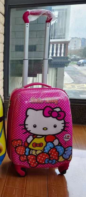 Kawaii Sanrioedd Kuromi My Melody Bagaż ochronny worek bagaż antypyłowy bagaż elastyczny pogrubiony i odporny na zużycie