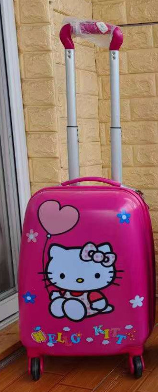 Dzieci ABS Spinner walizka Bagaż kreskówkowy dla mężczyzny i kobiety podróży dzieci 16 cali Hasło Login Case