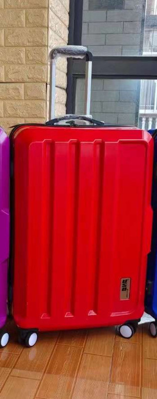 Niestandardowy miękki uchwyt odporny na zużycie ABS PC bagaż podróżny wózek walizkowy walizka bagaż biznesowy zestaw z zamkiem