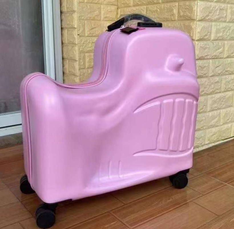 Dziecięcy wózek siedzący Pudełko rowerowe walizka bagaż kreskówkowy 24 cali