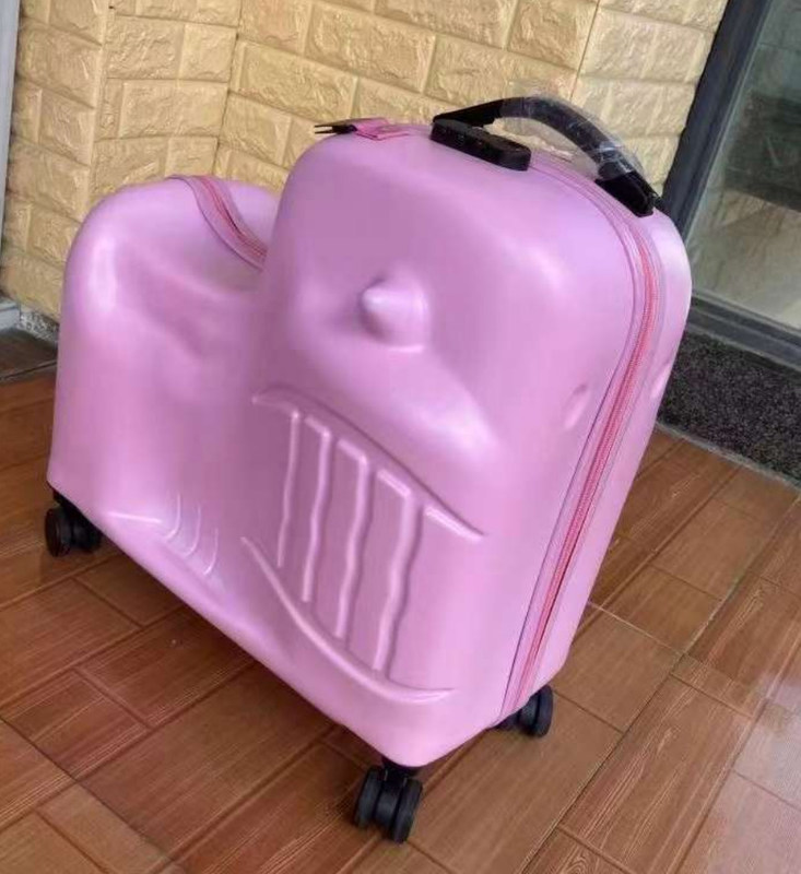 Dziecięcy wózek siedzący Pudełko rowerowe walizka bagaż kreskówkowy 24 cali