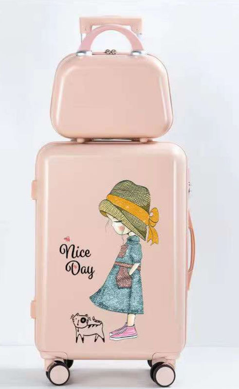 Wysokiej jakości ABS+PC Cute Kids Luggage, Kids School Bags For Boys And Girls Fashion Custom Travel Luggage Logo Print