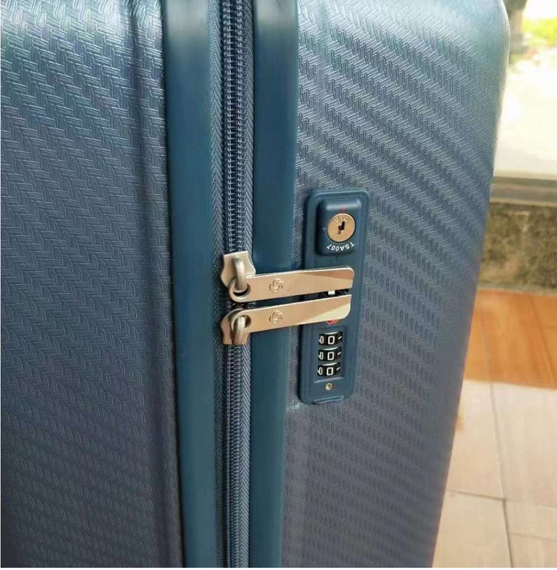 Unisex ABS zestaw bagażu podróżnego fabryczny bezpośredni 3-częściowy spinner Caster Carry-On check-in trolley walizki na zewnątrz
