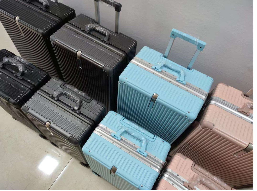 Pojazd służbowy bagaż 20 24-calowy przenośny ABS Unisex Aluminium ramki walizki