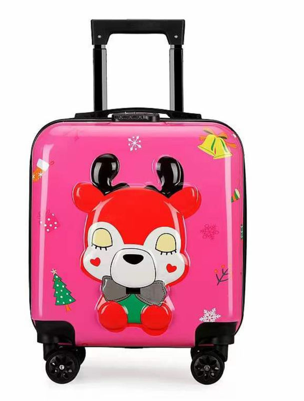 Sprzedaż hurtowa Hot Sale Custom Design Cartoon Detachable Children Trolley School Baggage Bag For Kids With Wheels