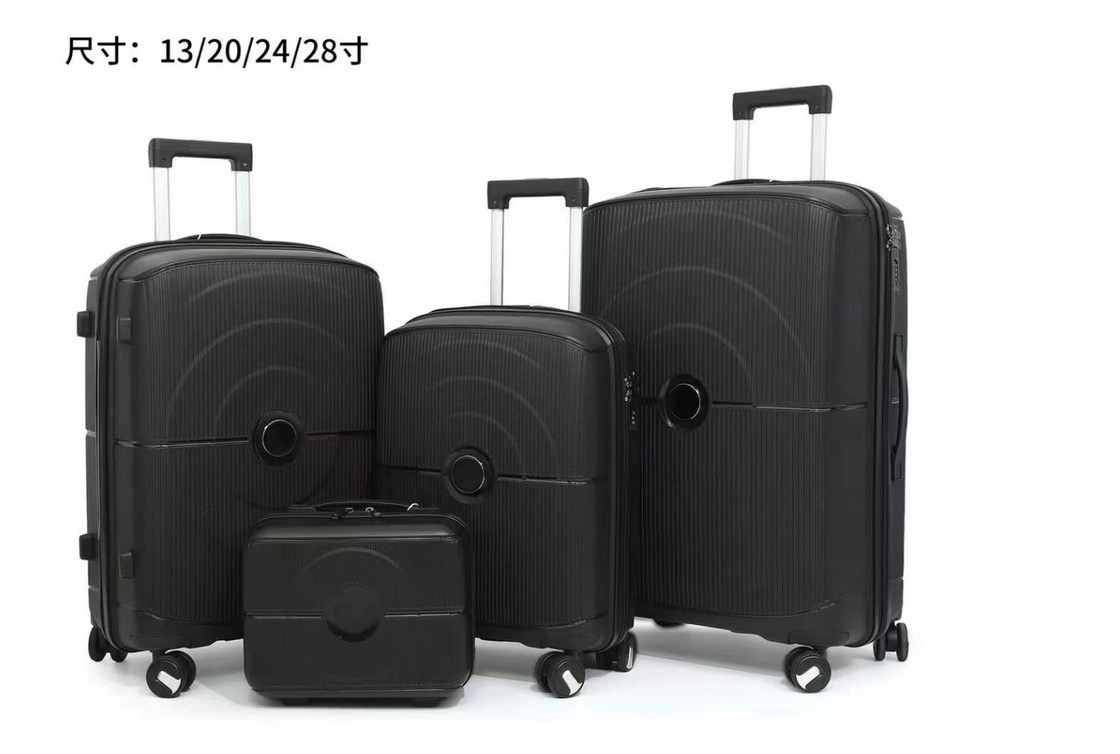 Wytwórca PP walizka czteroczęściowa zestaw z cypressem bagaż hasło zamek wózek walizka