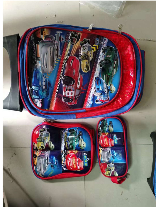 Rękawiczki Escolares 3 sztuk Set Cute 3D Cartoon Bookbags Szkoła Dzieci Dzieci Rękawiczki Set