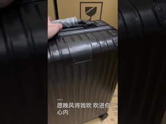 Uniseksowy, wielokolorowy bagaż z materiału ABS, wodoodporna walizka z polikarbonatu.